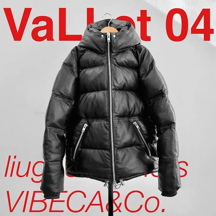 Liugoo Leathers 中綿ジャケット メンズ