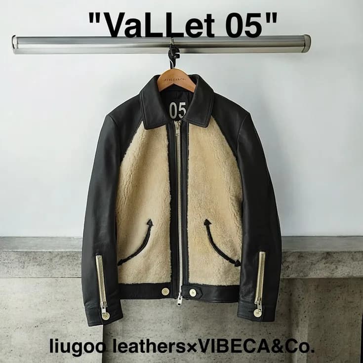 Liugoo Leathers グリズリージャケット メンズ