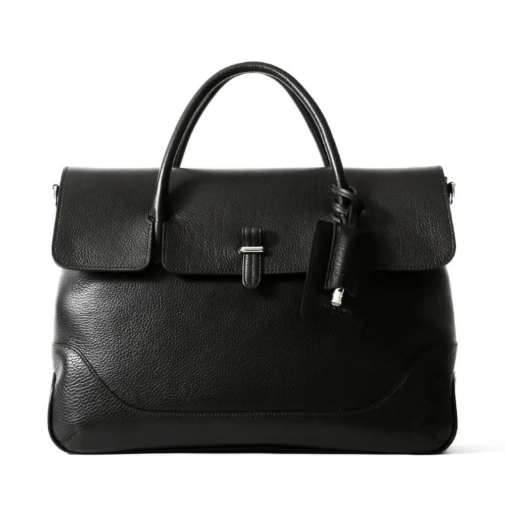 PELLE MORBIDA MB085-フラップビジネスバッグ