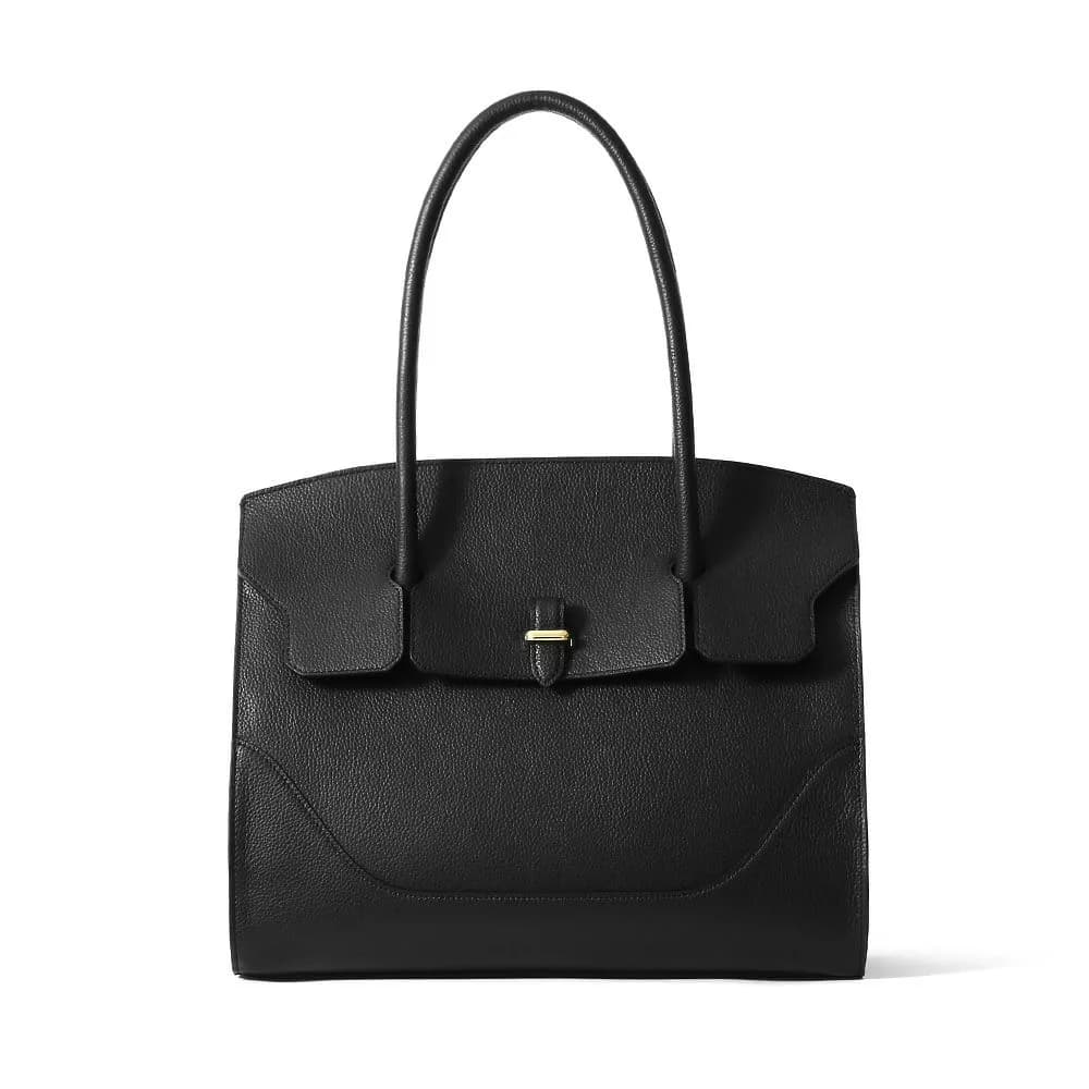PELLE MORBIDA VE102-フラップトートバッグ