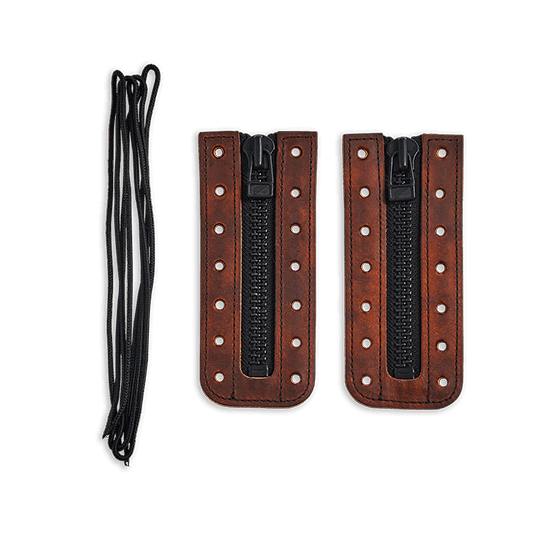 RED WING Boots Leather Zipper Unit / 6-inch Copper Rough & Tough