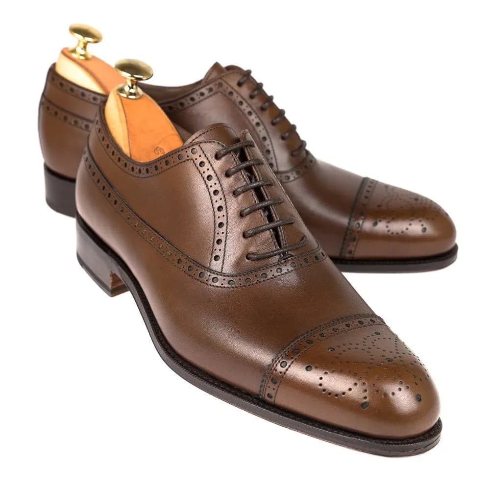 CARMINA 80443 BROWN DRESS SHOES (ROBERT)
