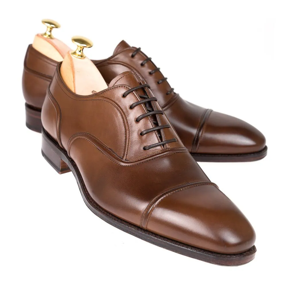 CARMINA 80267 CAP TOE OXFORDS (RAIN)