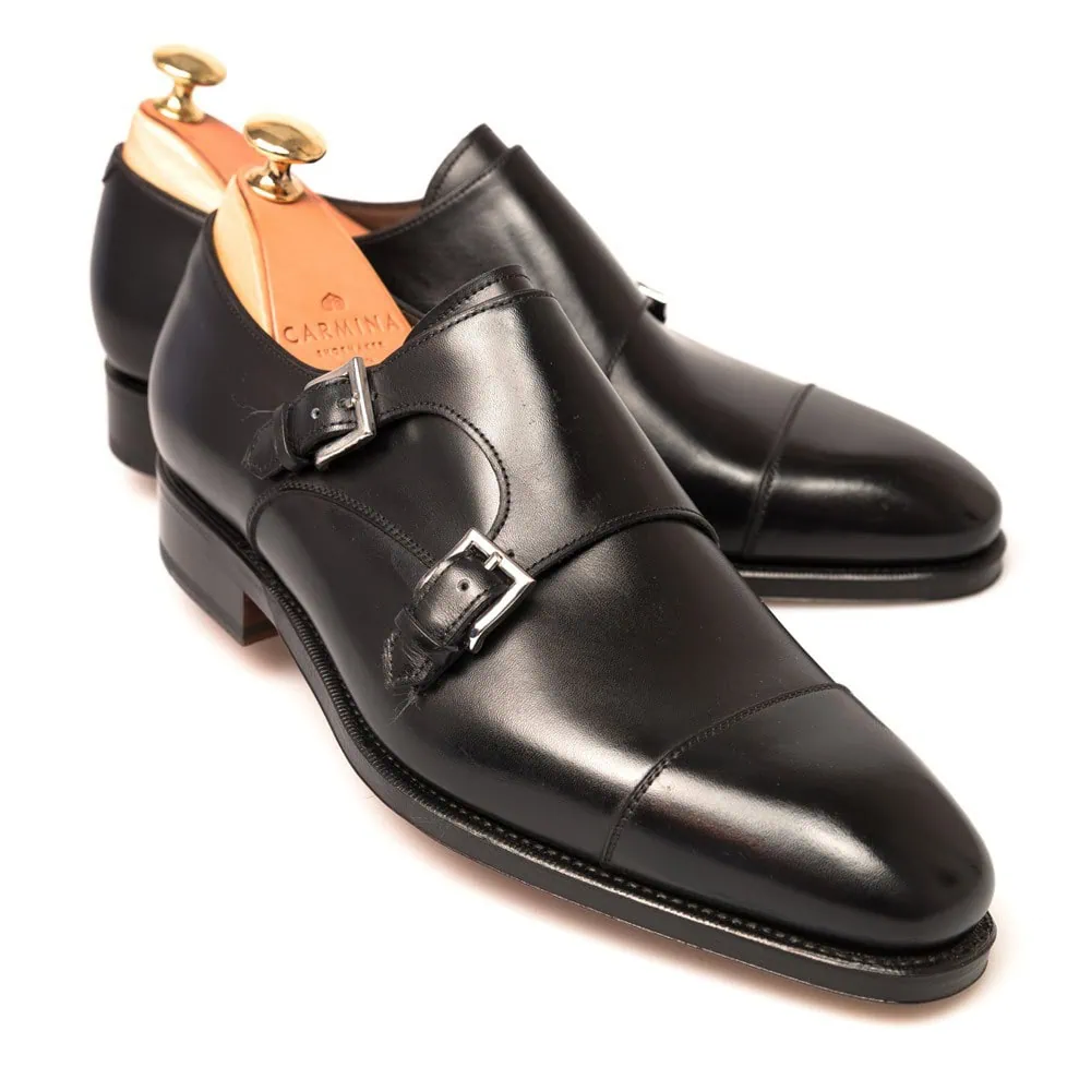 CARMINA 80544 DOUBLE MONK STRAPS RAIN D, EE or EEE (INCL. SHOE TREE) (RAIN-D)