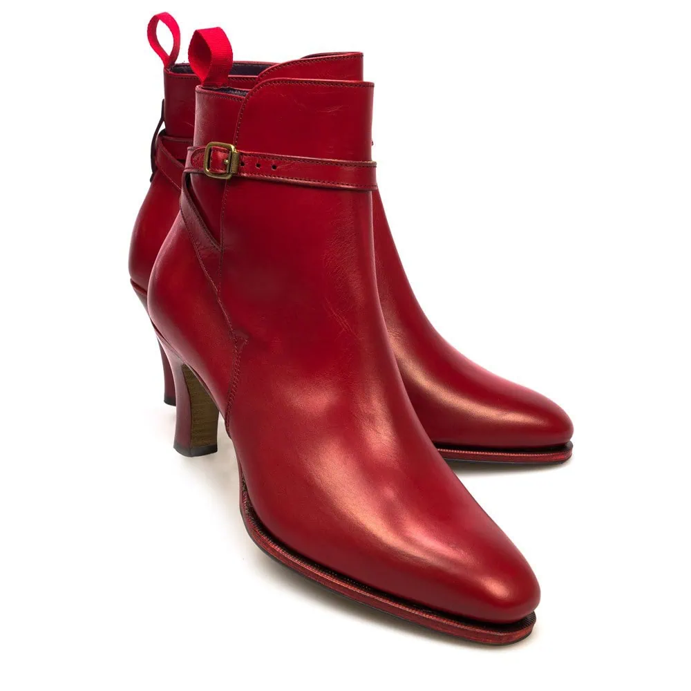 CARMINA 1376 HIGH HEEL JODPHUR BOOTS (LLUC-70 BOTA)