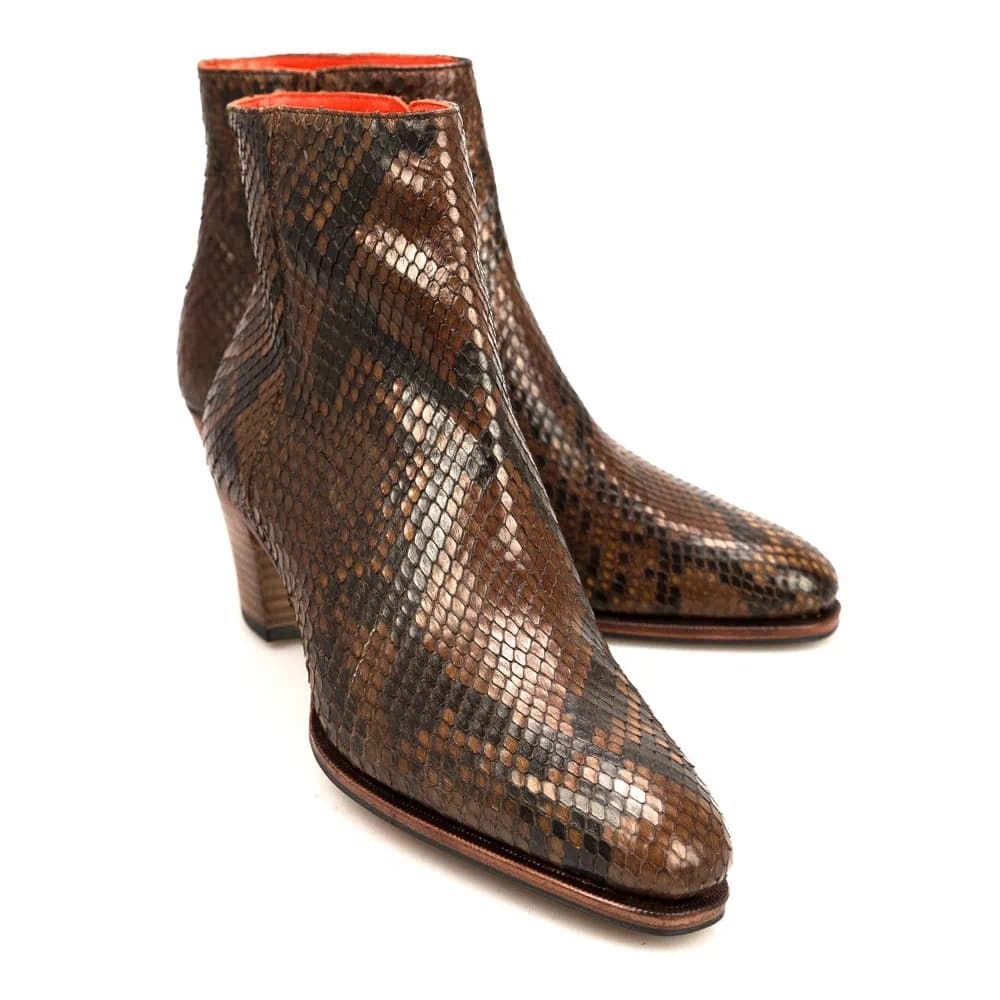 CARMINA 1496 PYTHON BOOTS LLUCH (LLUC-60 BOTA)