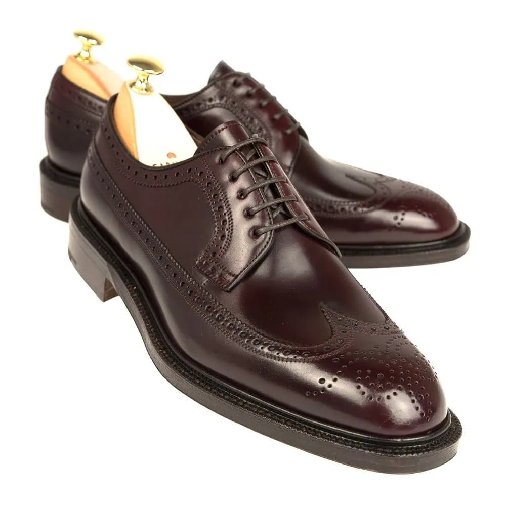 CARMINA 532 CORDOVAN DERBY SHOES (DETROIT)