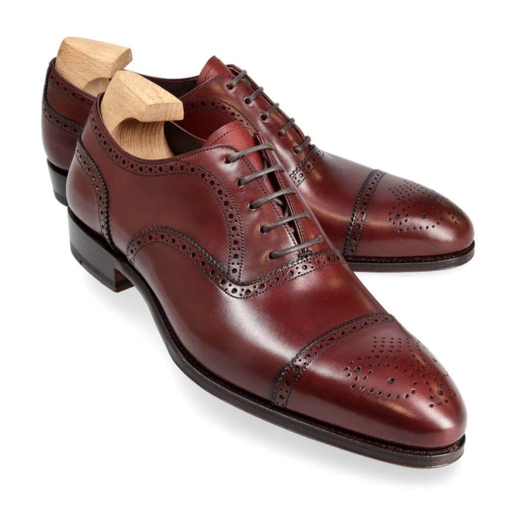 CARMINA 80251 SEMI BROGUE OXFORDS (INCA)