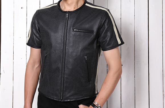 DEGNER 19SJ-8 メッシュハーフスリーブジャケット