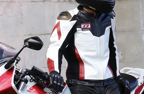 DEGNER 20SJ-4 メッシュレザーレーシングジャケット