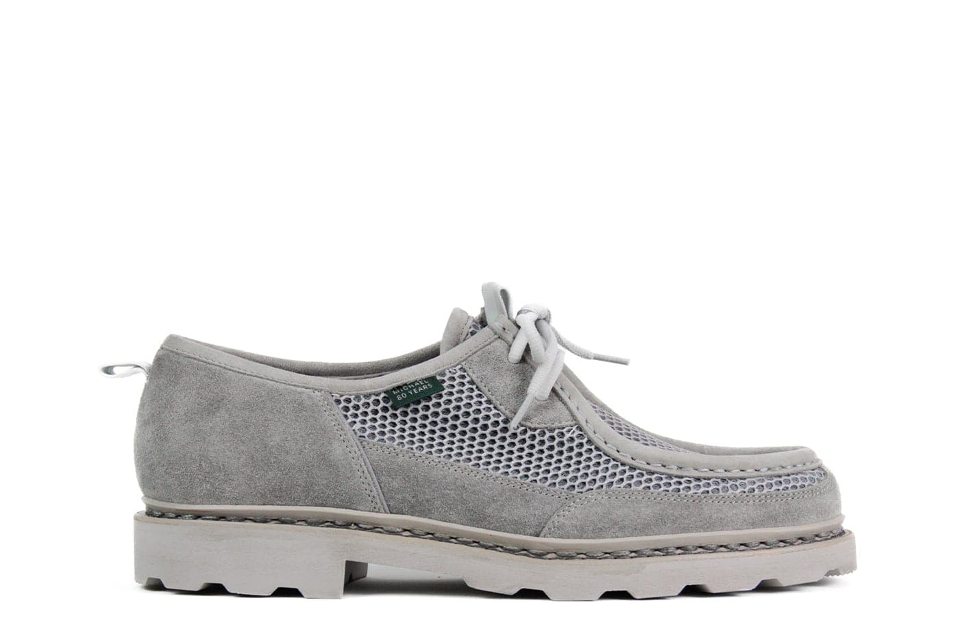 Paraboot MICHAEL 2000/MARCHE GRISE-MESH/VEL GRIS CLAIR