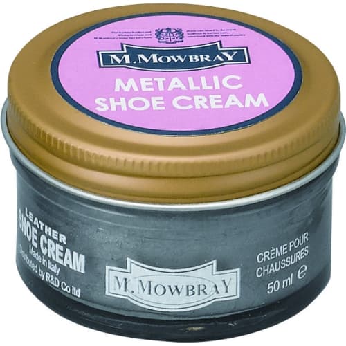 M.MOWBRAY メタリックシュークリームジャー