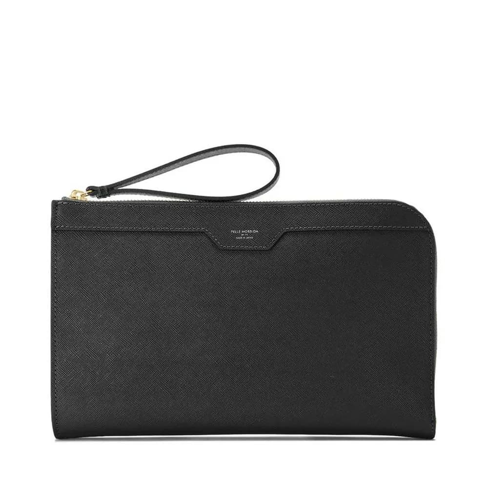 PELLE MORBIDA CA011-クラッチバッグ BLACK
