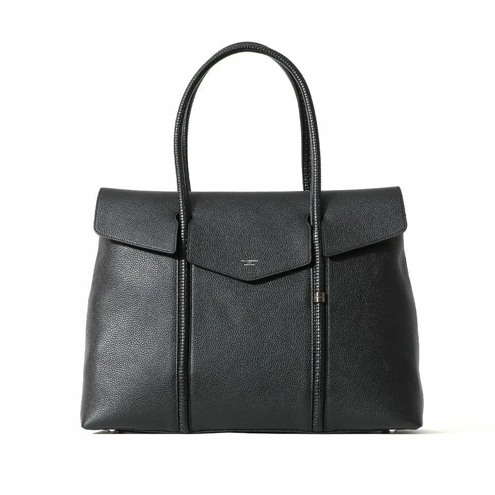 PELLE MORBIDA MH001-フラップトートバッグ