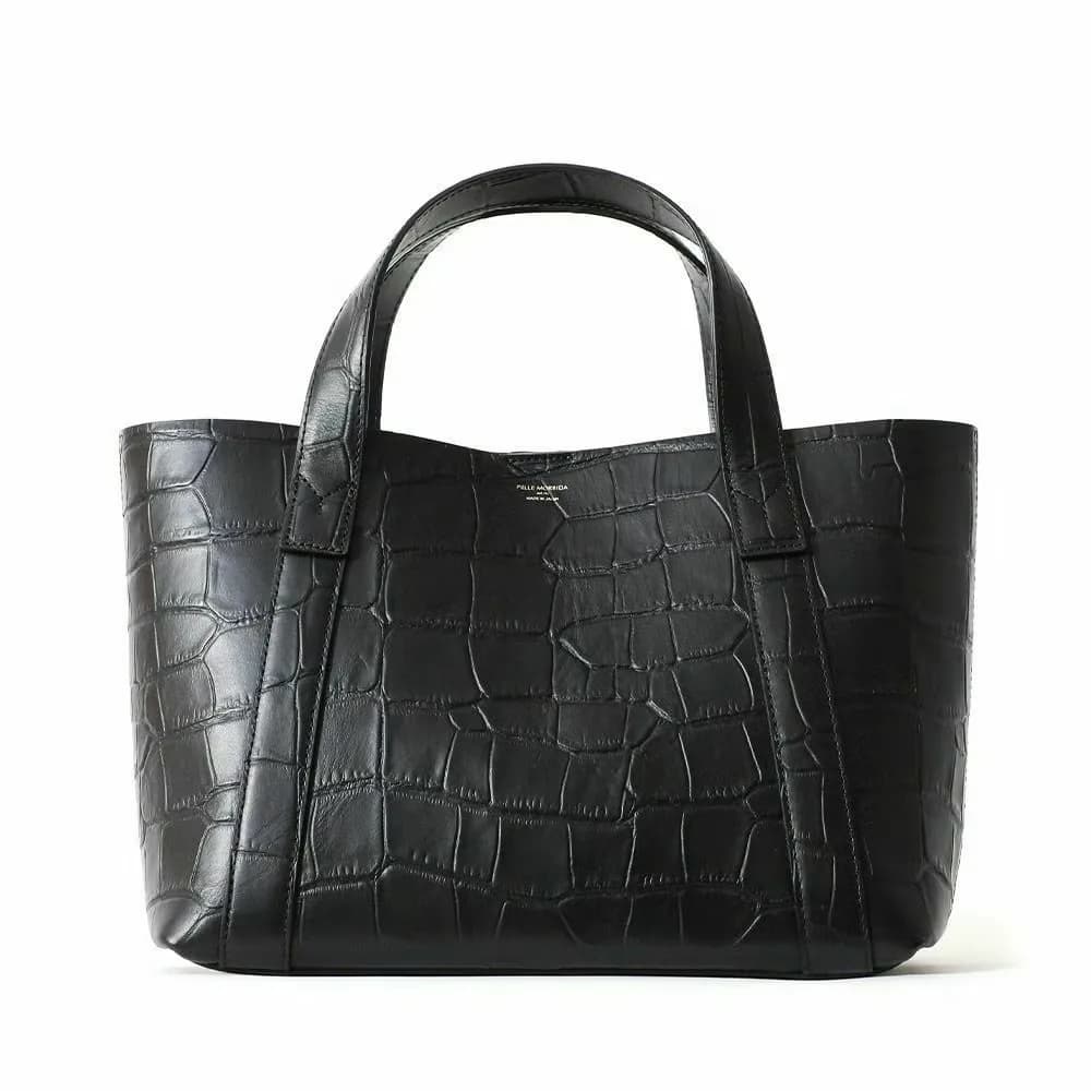 PELLE MORBIDA TE007SLELE-ミニトートバッグ