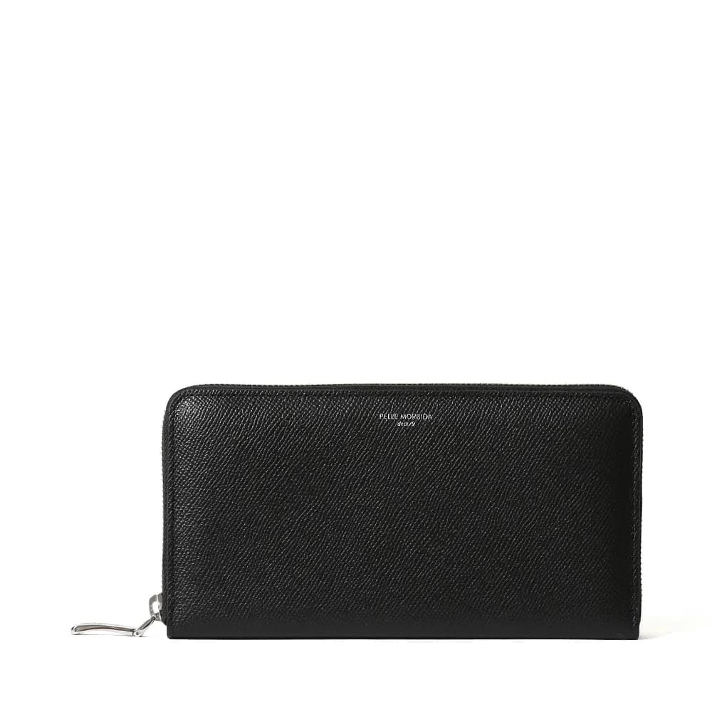 PELLE MORBIDA 9SL201-ラウンドジップウォレット