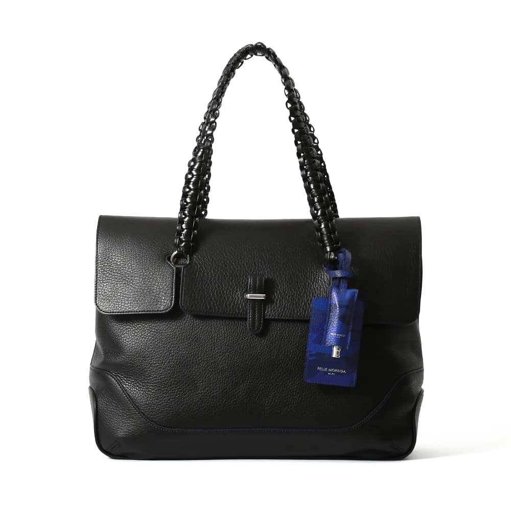 PELLE MORBIDA MB055MA-フラップトートバッグ