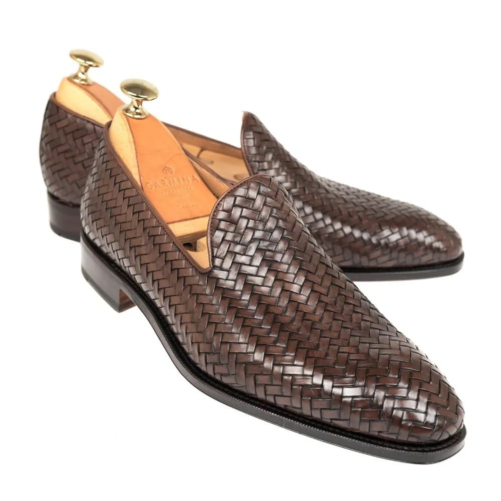 CARMINA 80301 BRAIDED SLIPPERS (SIMPSON)