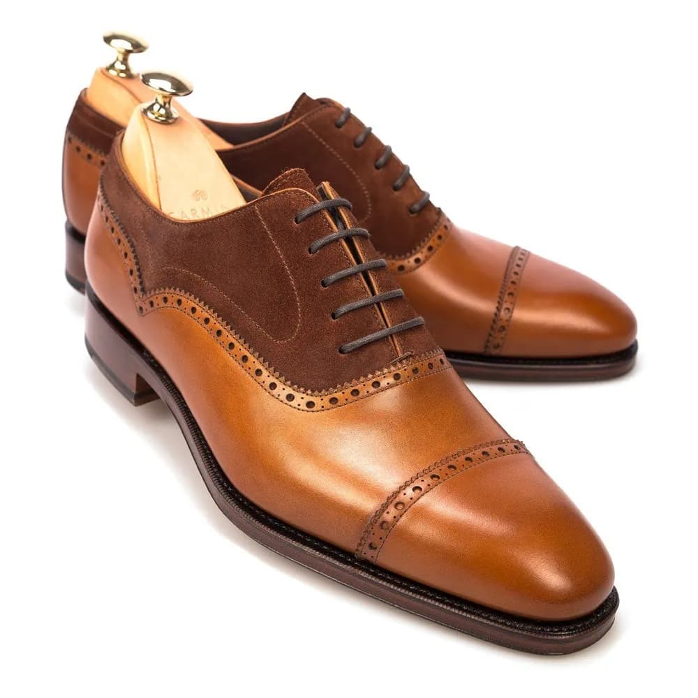 CARMINA 80460 OXFORDS SHOES (INCL. SHOE TREE) (RAIN)