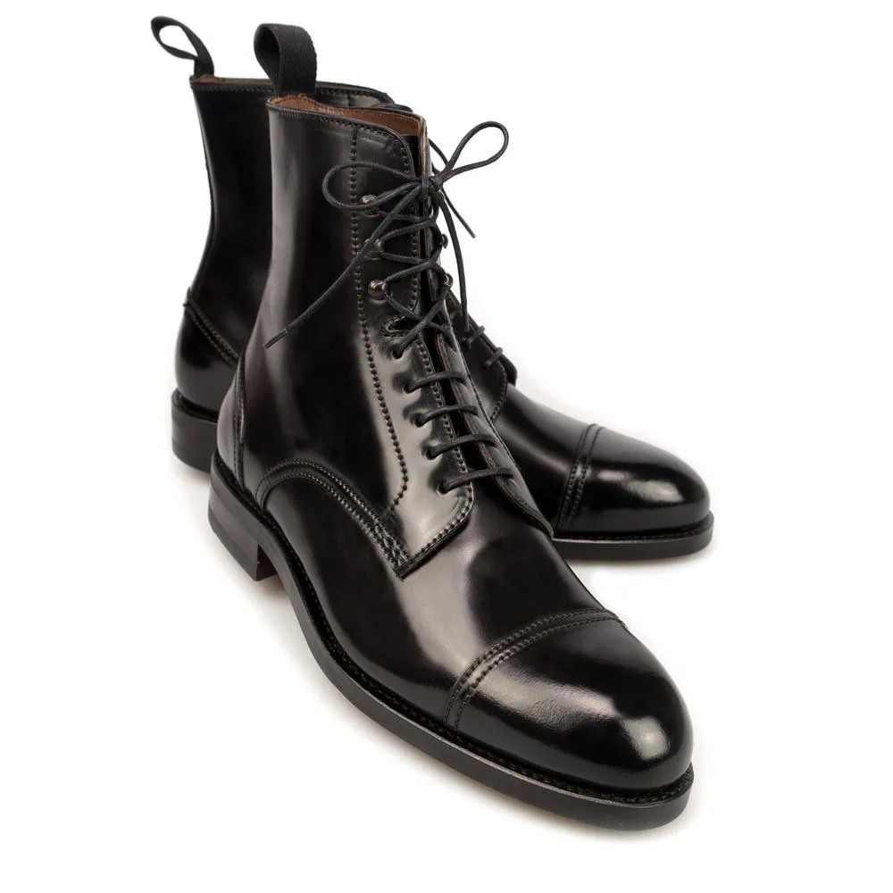 CARMINA 80184 CORDOVAN DRESS BOOTS (OSCAR)