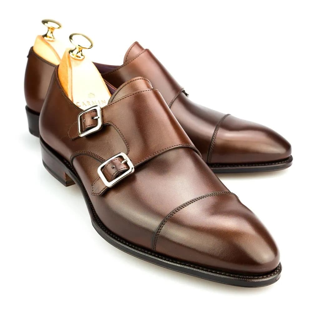 CARMINA 80250 DOUBLE MONK STRAPS (INCA)