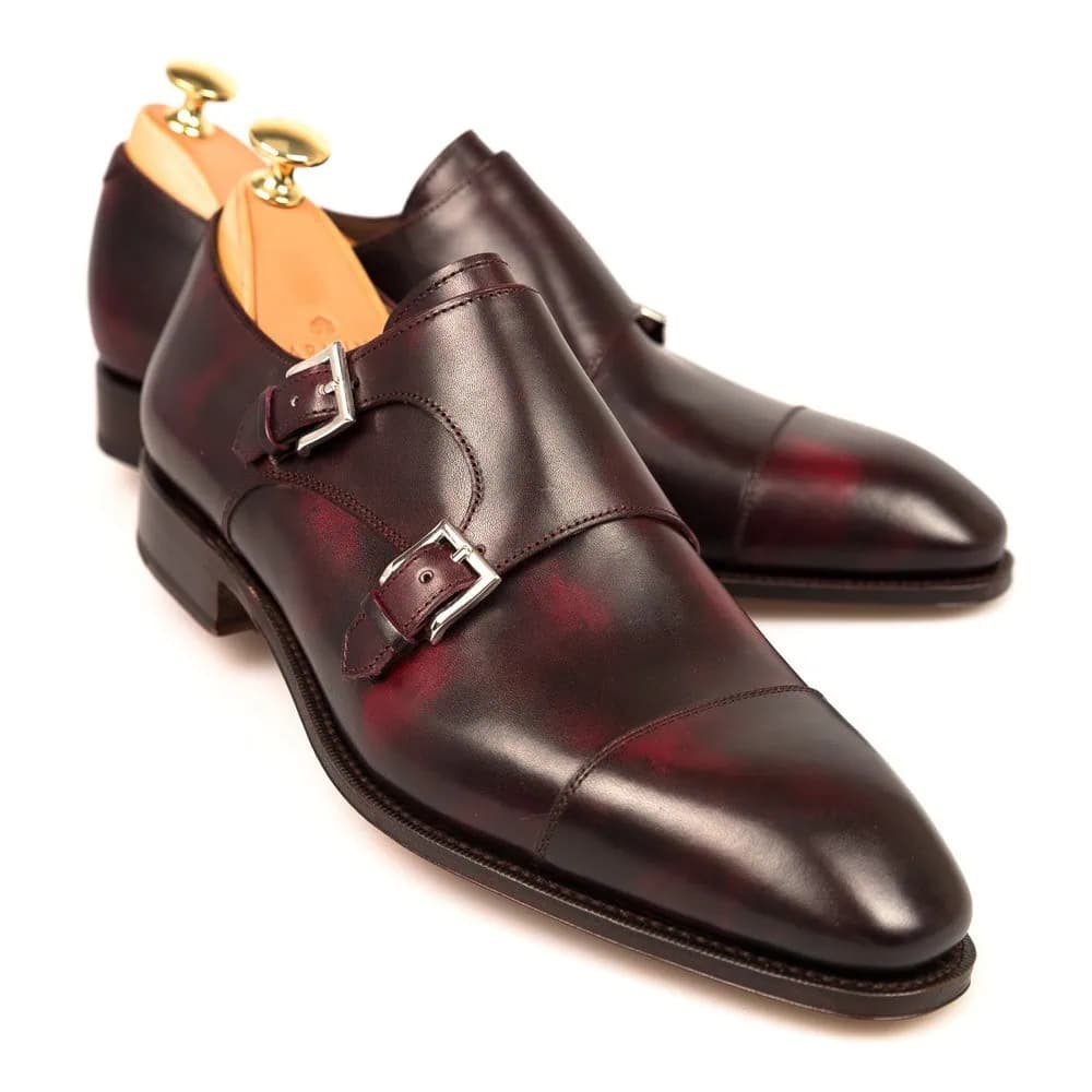 CARMINA 80544 DOUBLE MONK STRAPS (INCL. SHOE TREE) (SIMPSON)