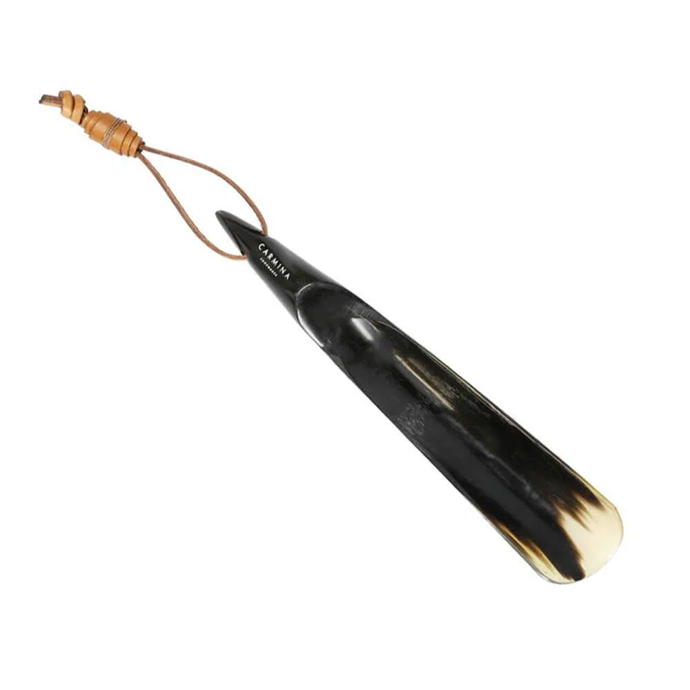 CARMINA CALZA BULL HORN SHOEHORN 14CM
