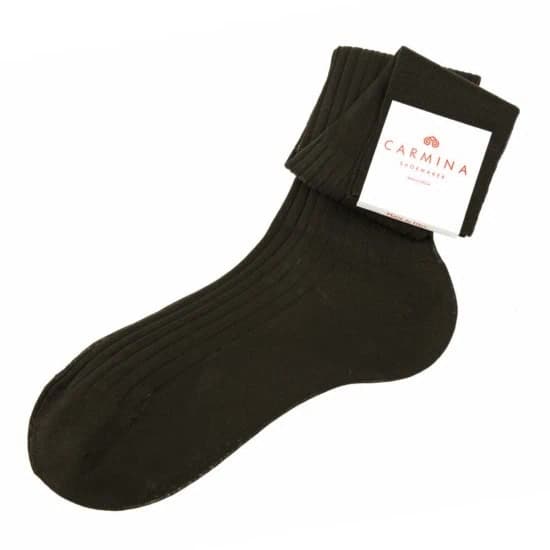 カルミナ CALCET LONG SOCKS IN BROWN