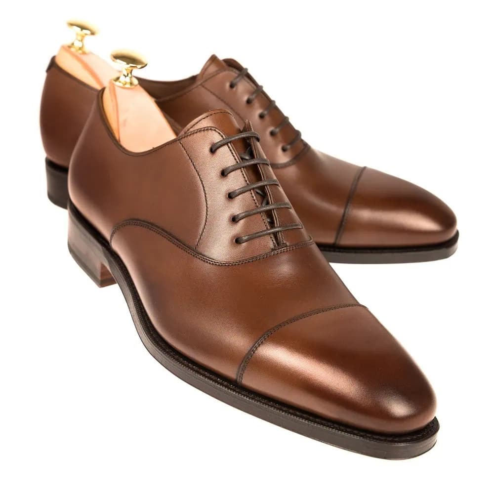 CARMINA 80386 BROWN DRESS SHOES (RAIN)