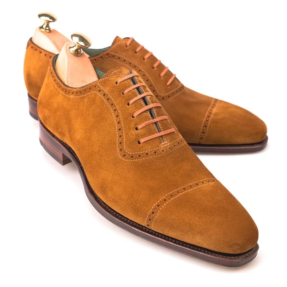 CARMINA 80512 OXFORD WHOLECUT SHOES (INCL. SHOE TREE) (BUGER)