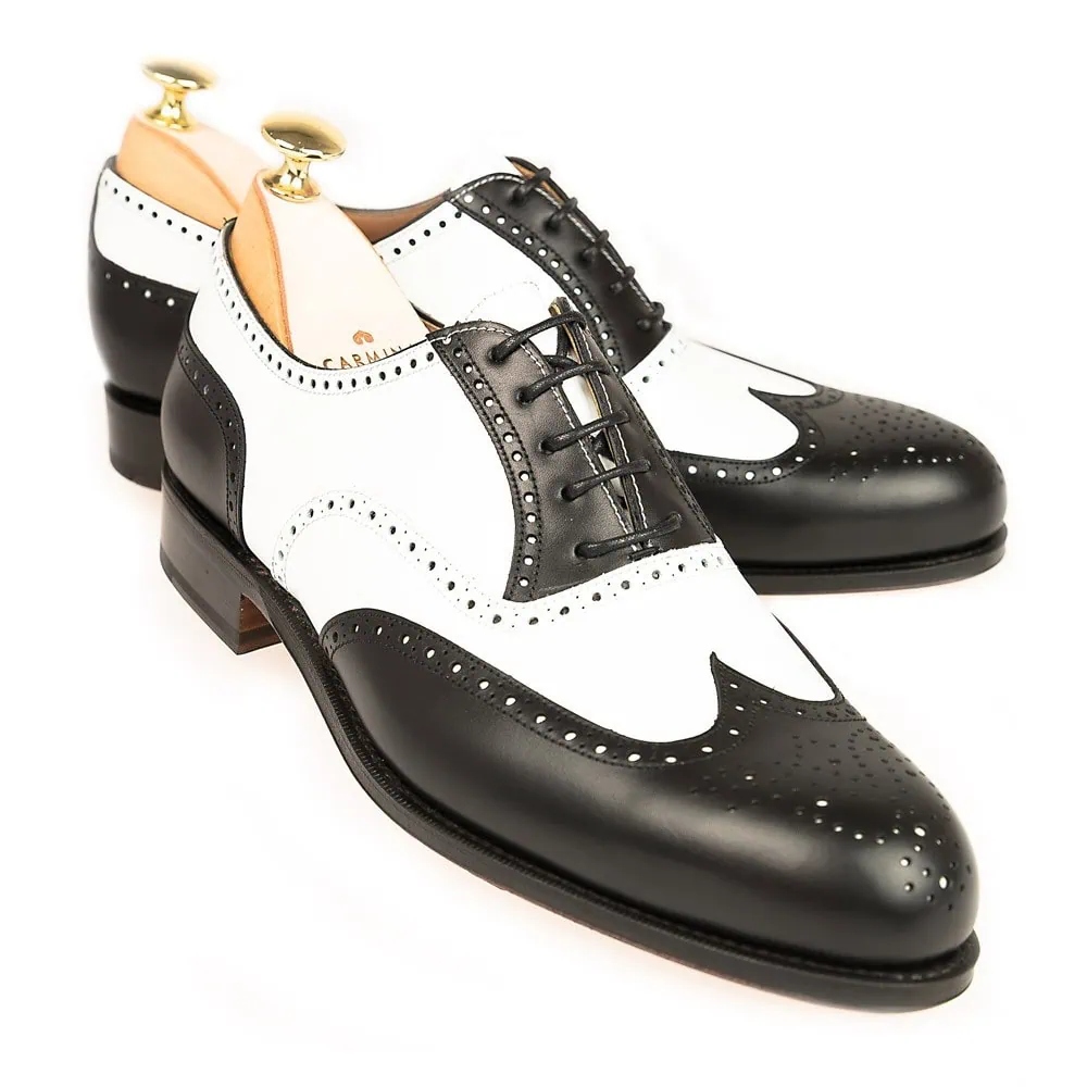 CARMINA 814 SPECTATOR SHOES (FOREST)