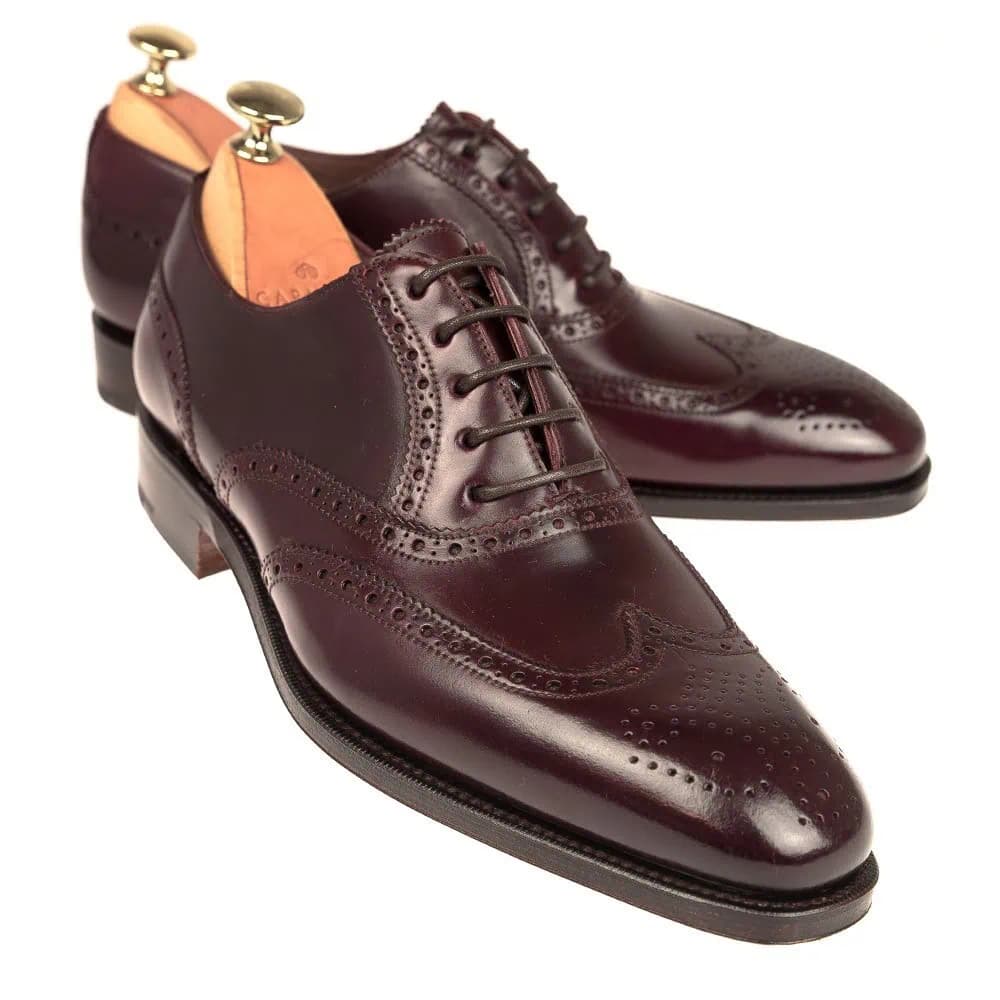 CARMINA 922 CORDOVAN OXFORDS (RAIN)