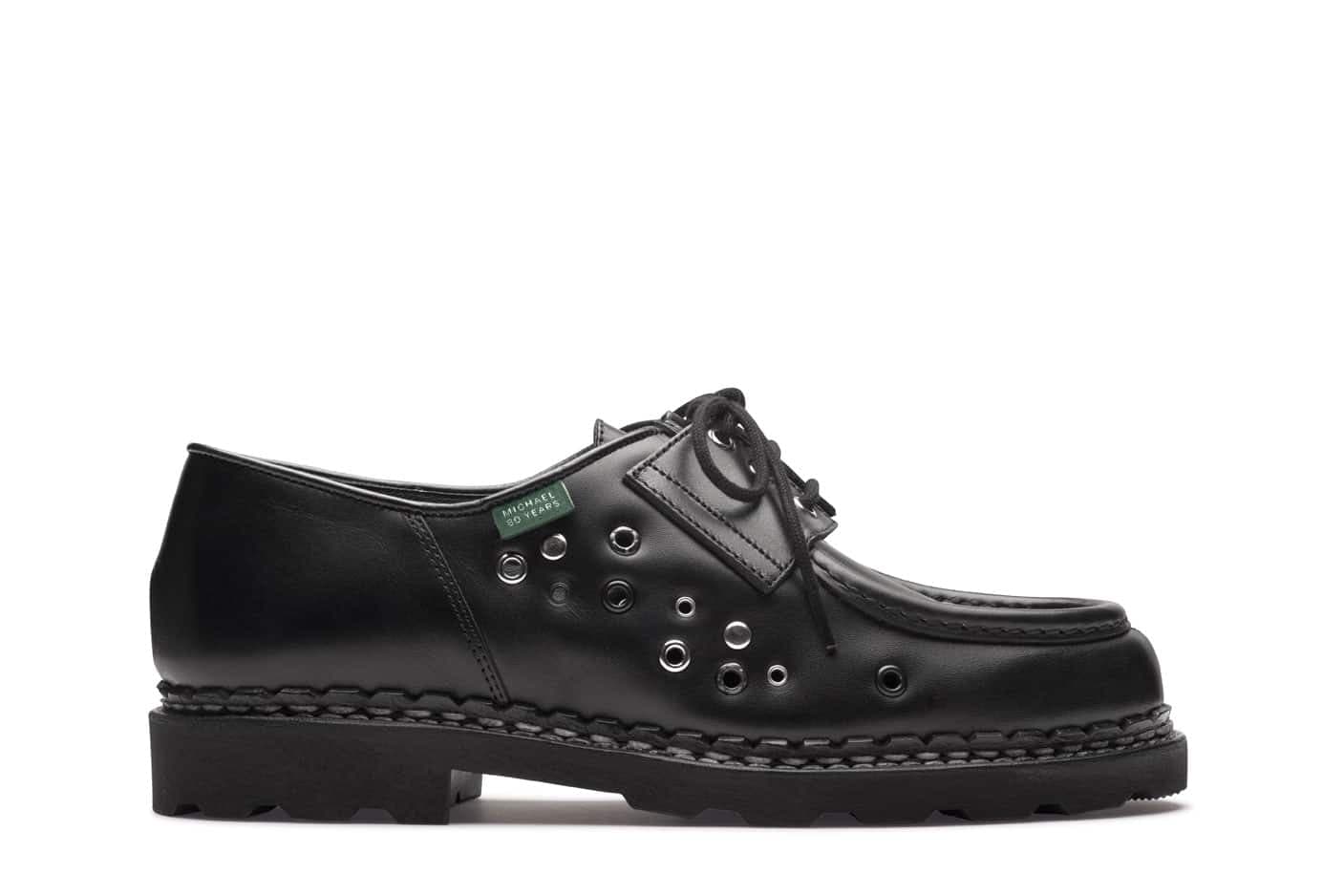 Paraboot MICHAEL 1980/MARCHE NOIRE-DEM NOIR/VERT
