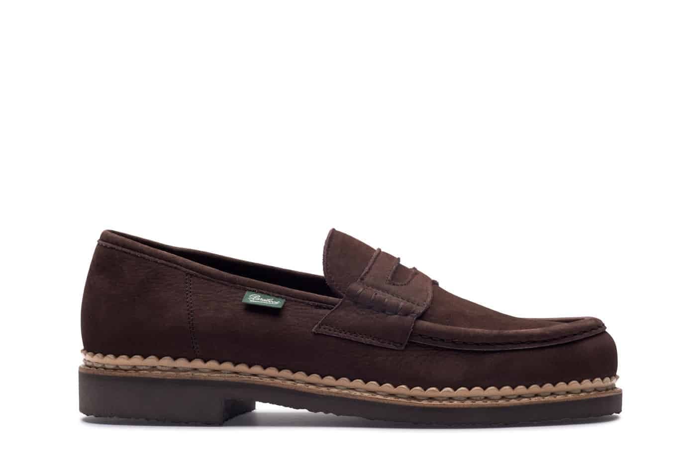 Paraboot NANTES/ARIO MARRON-TAURILLON NUB CHOCOLAT