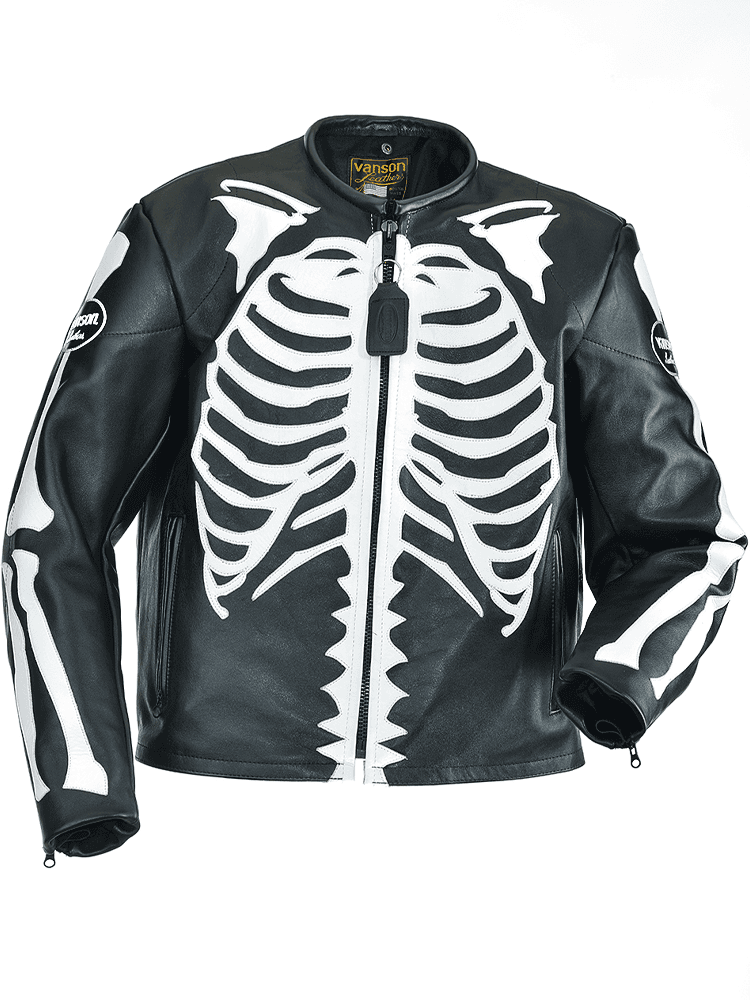 VANSON BONES FLAT-TRACK JACKET