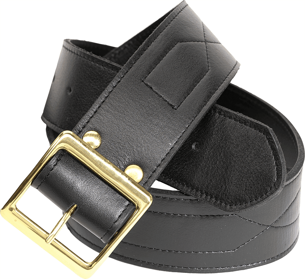 VANSON 2 INCH HARD LEATHER BELT