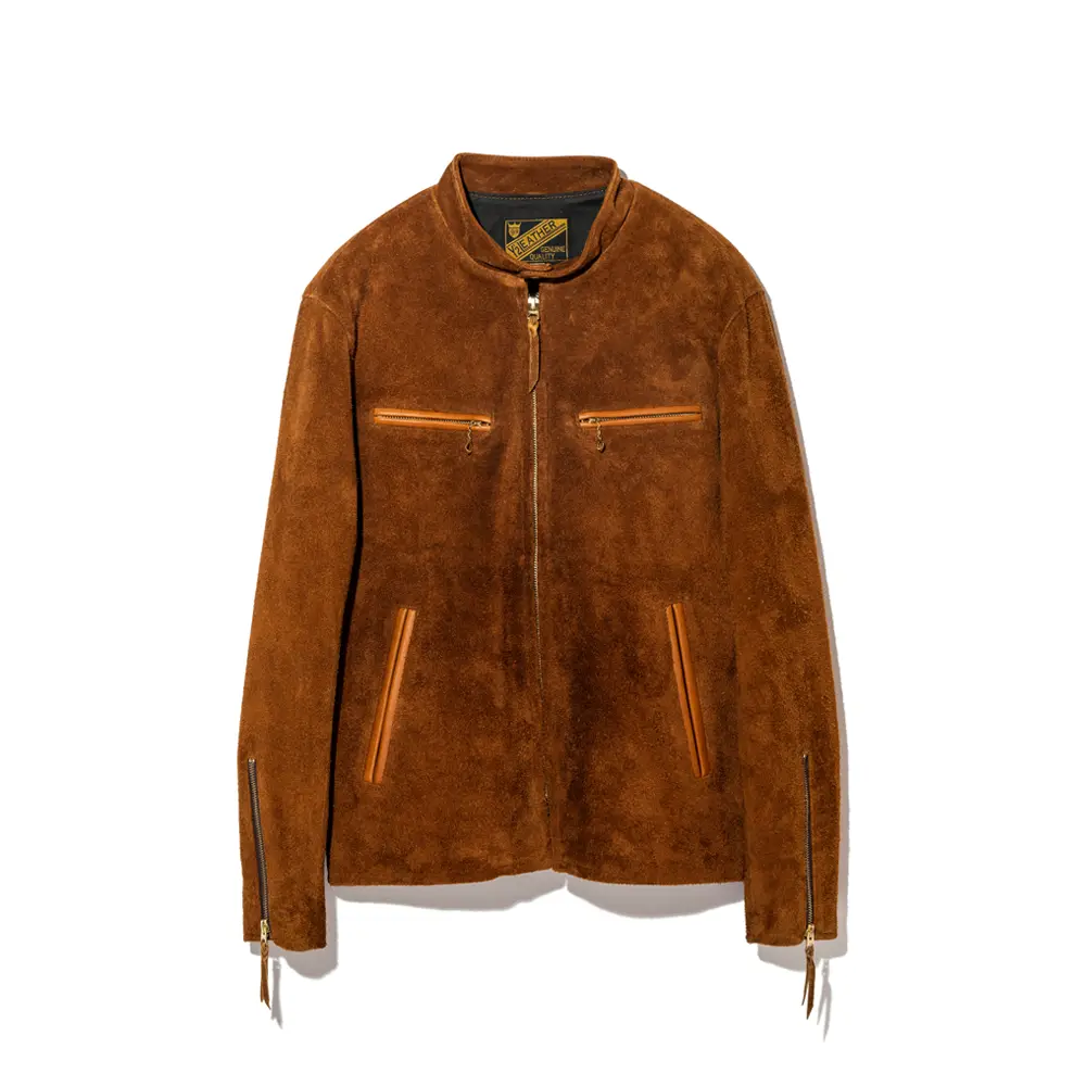 Y'2 LEATHER STEER ROUGHOU SINGLE BREASTED JACKET ~ Spring Edition ~