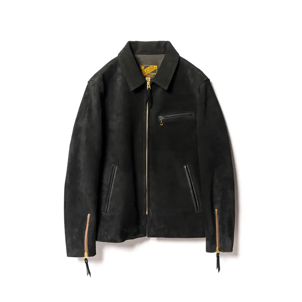 Y'2 LEATHER STEER ROUGHOU SINGLE BREASTED JACKET ~ Spring Edition ~