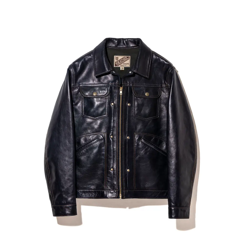 Y'2 LEATHER INDIGO HORSE '60s JEAN JACKET ~ Spring Edition ~
