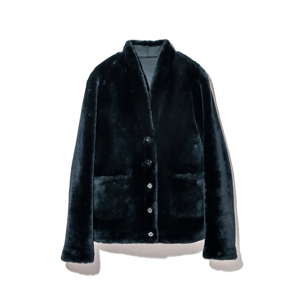 Y'2 LEATHER MERINO MOUTON REVERSIBLE JACKET