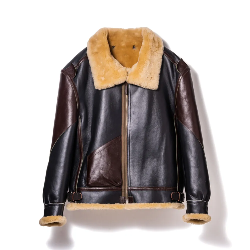 Y'2 LEATHER COLOMER MOUTON Type B-3